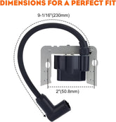 Hipa Solid State Ignition Coil Replace for Tecumseh 35135 35135A 35135B HMSK80 HMSK85 HMSK90 HMSK100 8hp 9hp 10hp Engine